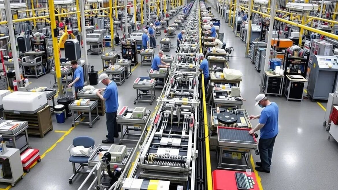 Proceso industrial aplicando marketing digital para manufactura